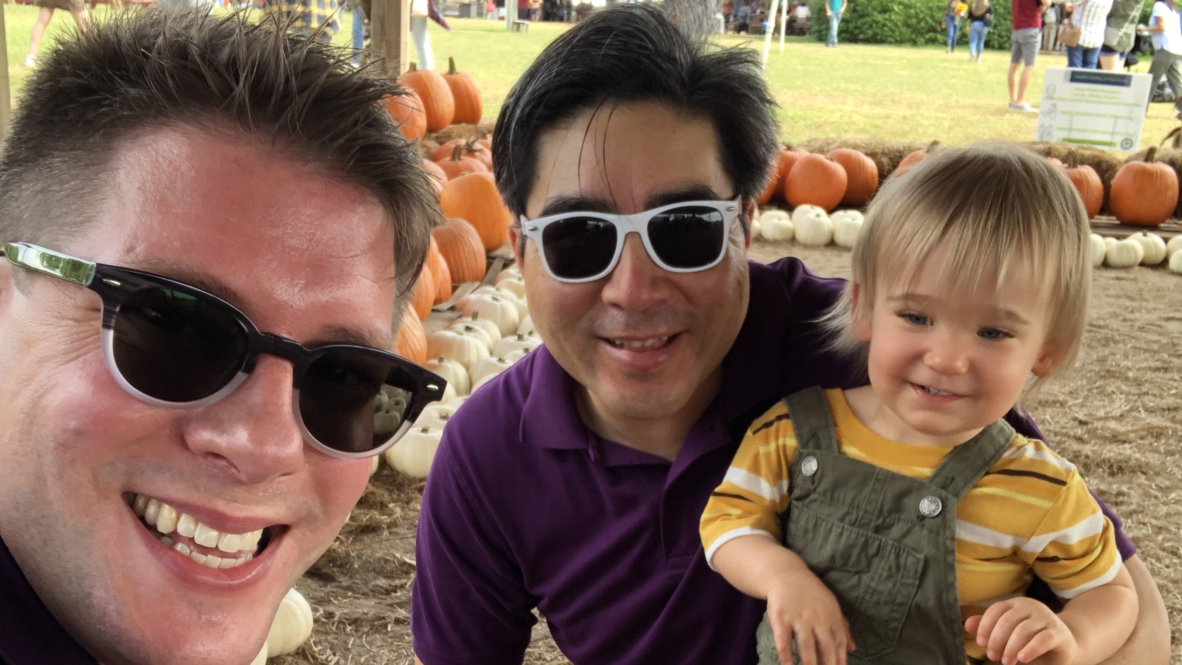 Daddy, Papa + Me at the farm